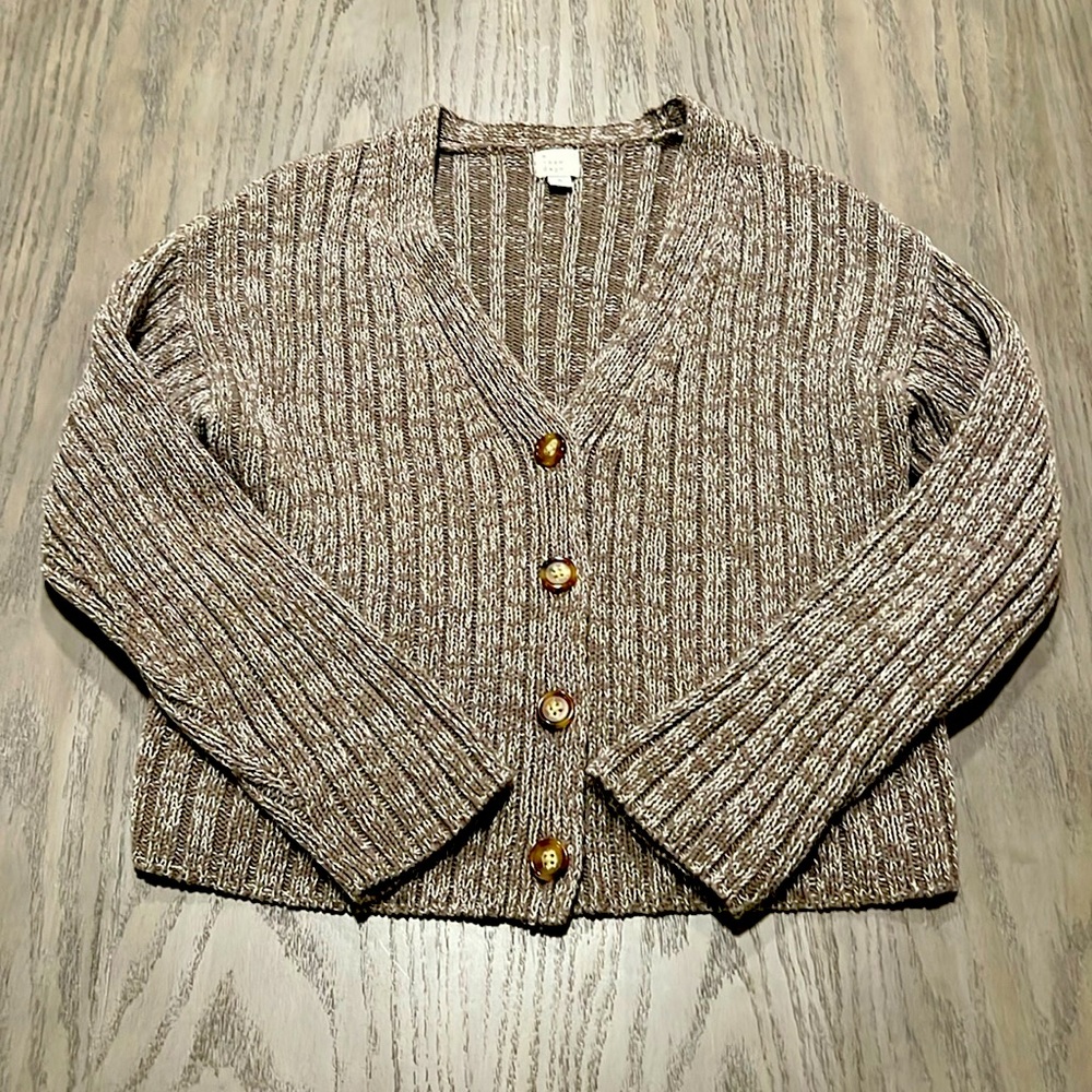 Women’s a new day Brown Cardigan Small